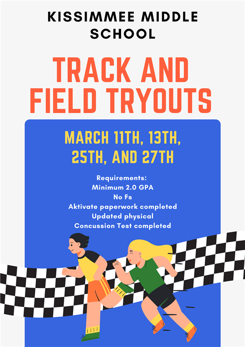  Track and Field Tryouts